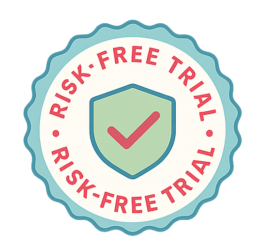 Risk-free guarantee badge